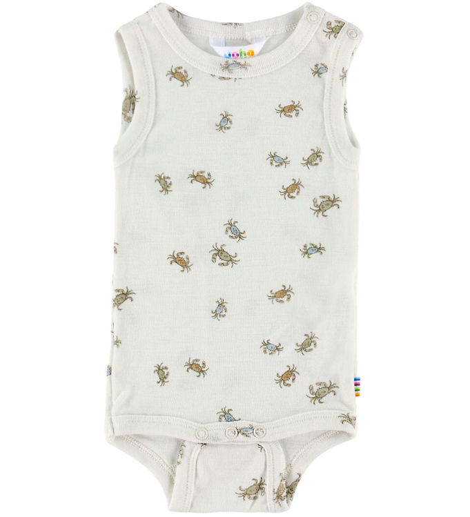 Joha Body u/æ - Uld/Silke - Off White m. Krabber