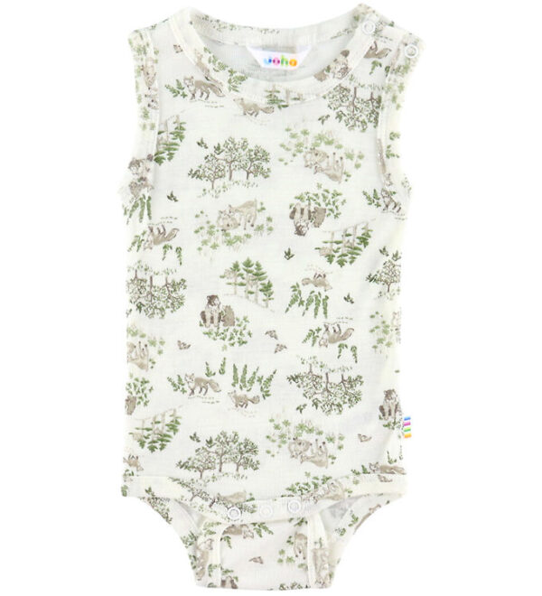 Joha Body u/æ - Uld/Silke - Off White m. Træer Joha Body u/æ - Uld/Silke - Off White m. Træer