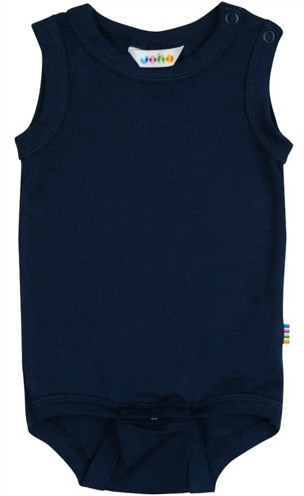 Joha Body uden ærmer - Bambus - Mørkeblå Joha Body uden ærmer - Bambus - Mørkeblå