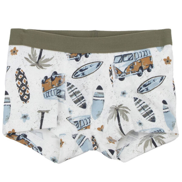 Joha Boxershorts - Off White m. Print