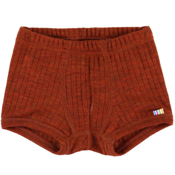 Joha Boxershorts - Uld - Rib - Rust