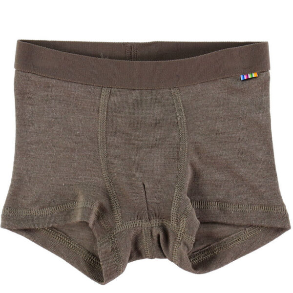 Joha Boxershorts - Uld/Silke - Brun