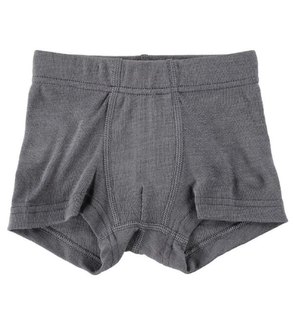 Joha Boxershorts - Uld/Silke - Mørkegrå Joha Boxershorts - Uld/Silke - Mørkegrå
