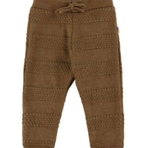 Joha Bukser - Strik - Uld - Varm Brun