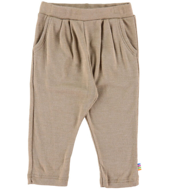 Joha Bukser - Uld/Silke - Beige Joha Bukser - Uld/Silke - Beige
