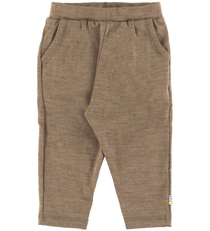 Joha Bukser - Uld/Silke - Beige Melange