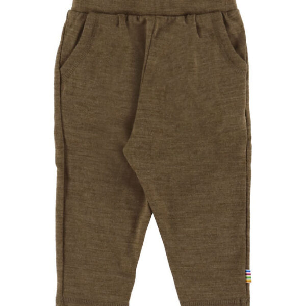 Joha Bukser - Uld/Silke - Brun Meleret