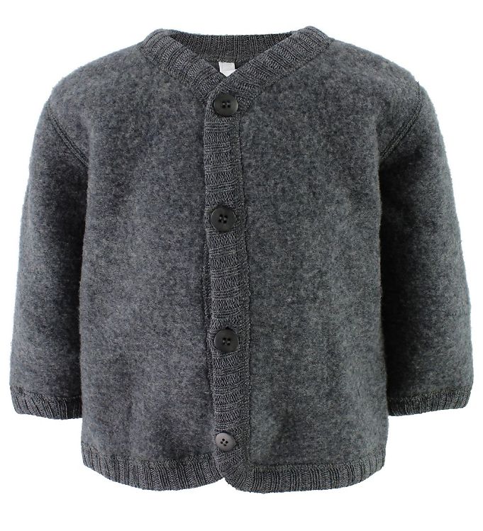 Joha Cardigan - Uld - Mørkegrå Joha Cardigan - Uld - Mørkegrå