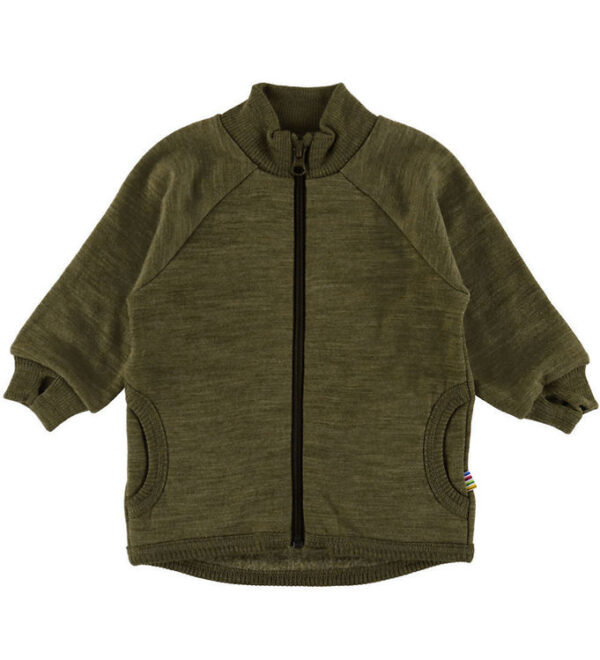 Joha Cardigan - Uld - Mos Grøn Joha Cardigan - Uld - Mos Grøn