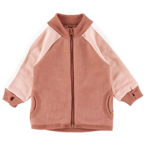 Joha Cardigan - Uld - Rosa/Brun