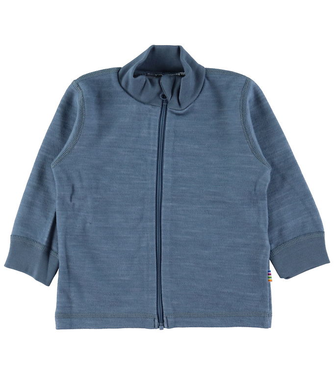 Joha Cardigan - Uld/Bambus - Blå