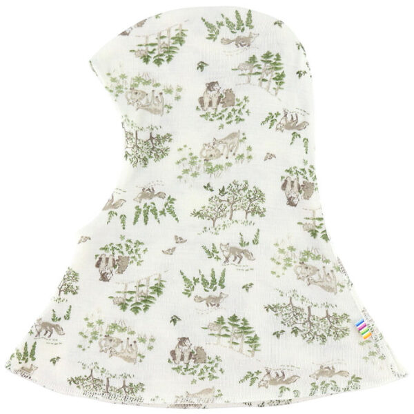 Joha Elefanthue - Uld/Silke - 2-lags - Off White m. Træer