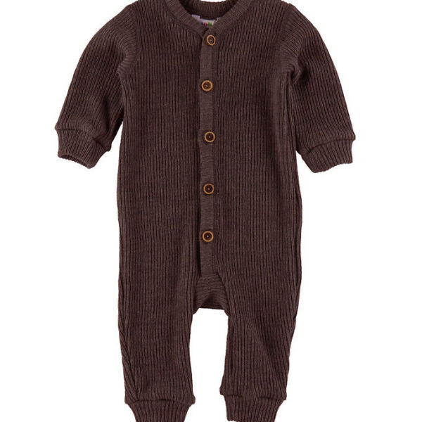 Joha Heldragr - Strik - Uld - Mørkebrun