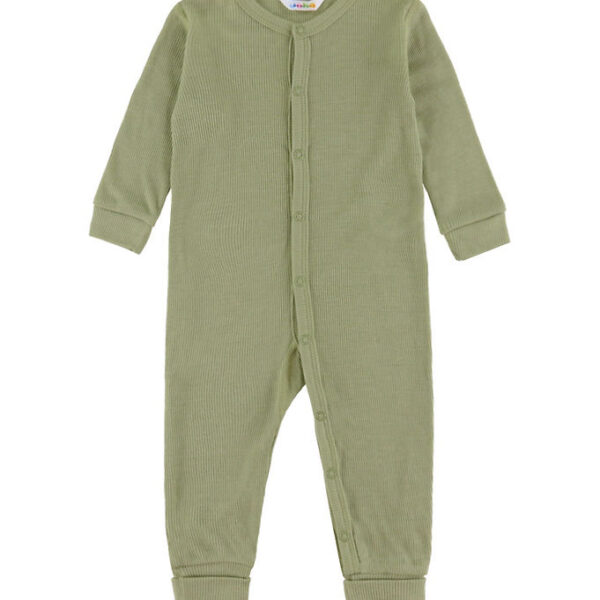 Joha Heldragt - Rib - Uld/Silke - Grøn