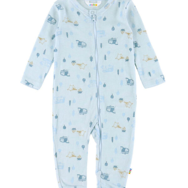 Joha Heldragt - Uld - Lyseblå m. Camping