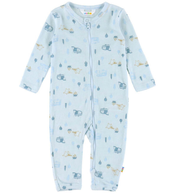 Joha Heldragt - Uld - Lyseblå m. Camping Joha Heldragt - Uld - Lyseblå m. Camping