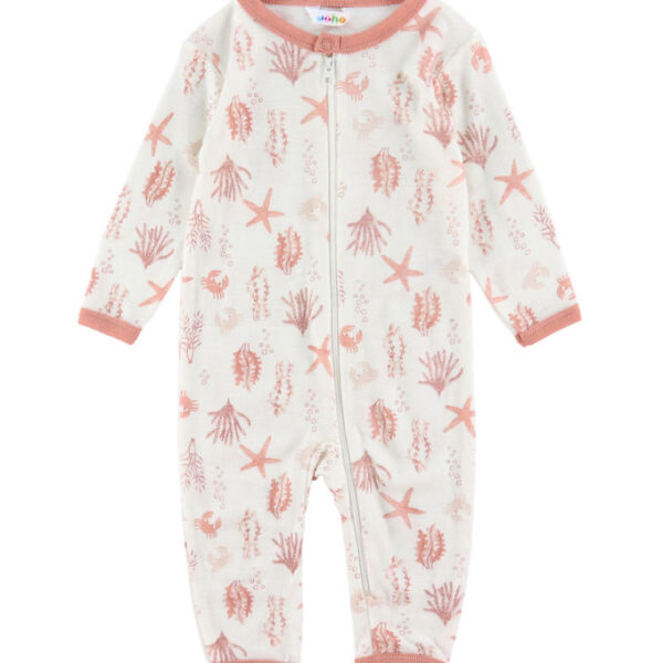 Joha Heldragt - Uld - Lyserød m. Print