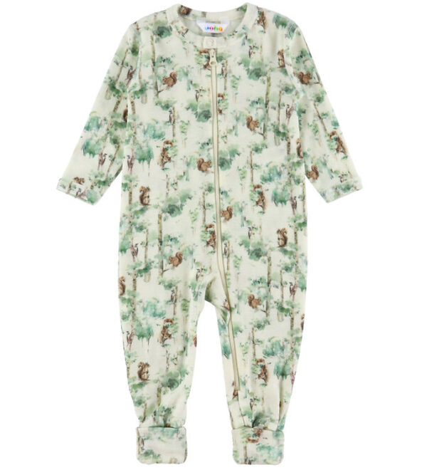 Joha Heldragt - Uld - Off White m. Træer