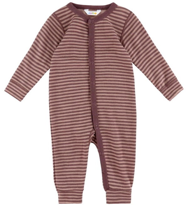 Joha Heldragt - Uld - Rose m. Striber Joha Heldragt - Uld - Rose m. Striber