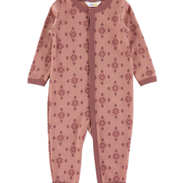 Joha Heldragt - Uld/Bomuld - Rose m. Snefnug