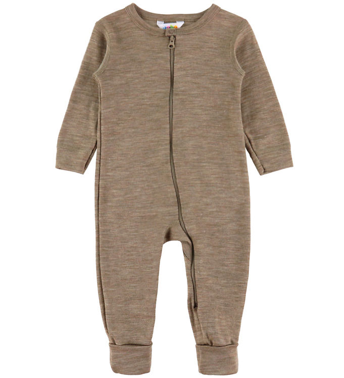 Joha Heldragt - Uld/Silke - Beige Melange Joha Heldragt - Uld/Silke - Beige Melange