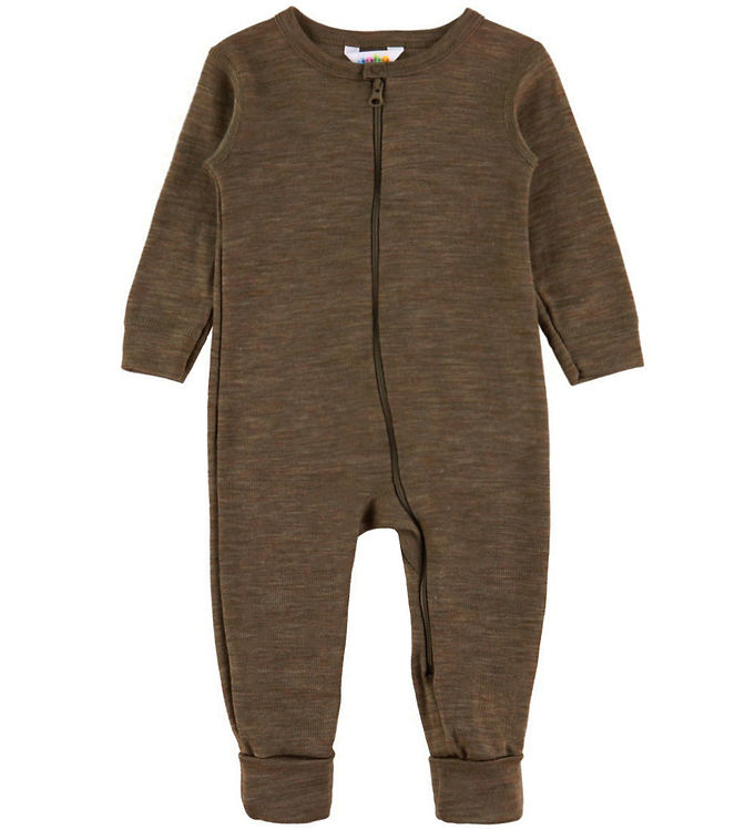 Joha Heldragt - Uld/Silke - Brun Meleret