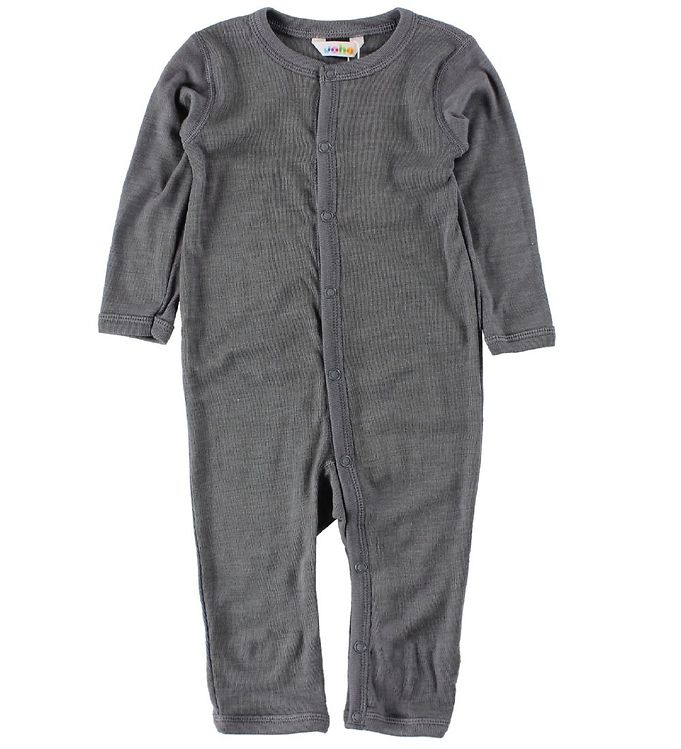 Joha Heldragt - Uld/Silke - Mørkegrå