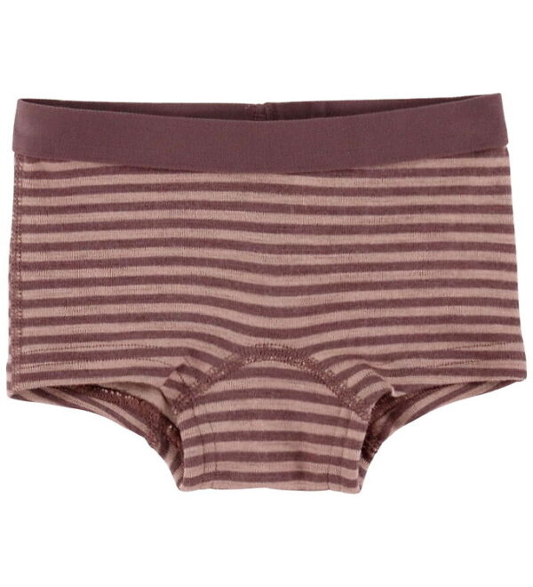 Joha Hipsters - Uld - Rose m. Striber Joha Hipsters - Uld - Rose m. Striber