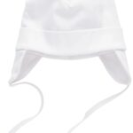 Joha Hue Øreklapper Bomuld Hvid