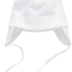 Joha Hue Øreklapper Bomuld Hvid