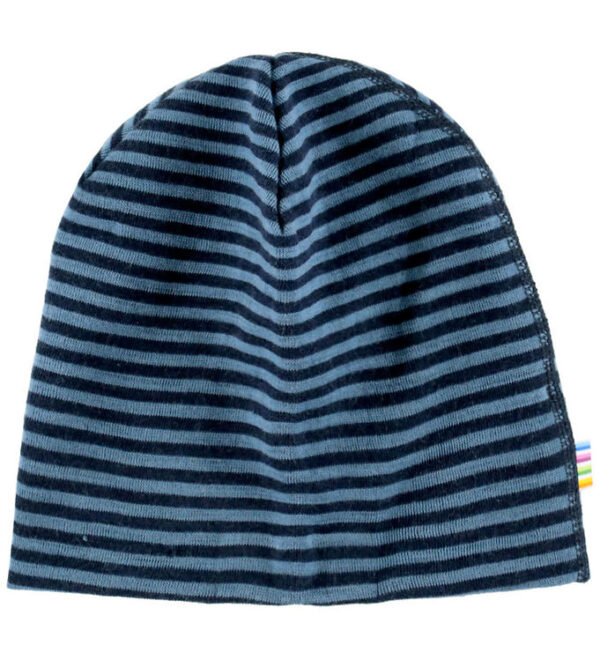 Joha Hue - Uld - 2-lags - Blå m. Striber