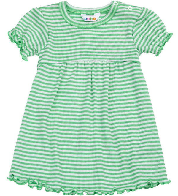 Joha Kjole - Rib - Uld/Silke - Grøn
