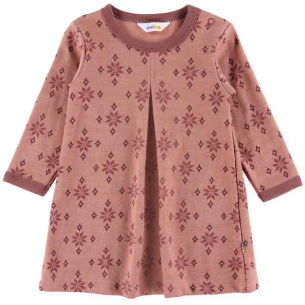 Joha Kjole - Uld/Bomuld - Rose m. Snefnug