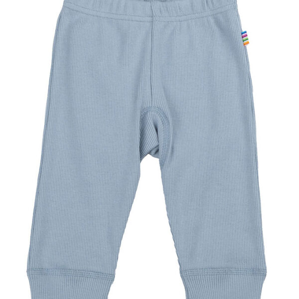 Joha Leggings - Rib - Støvet Blå