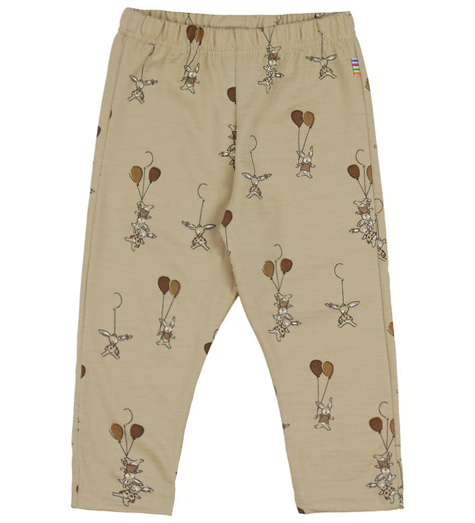 Joha Leggings - Uld - Beige m. Kaniner Joha Leggings - Uld - Beige m. Kaniner