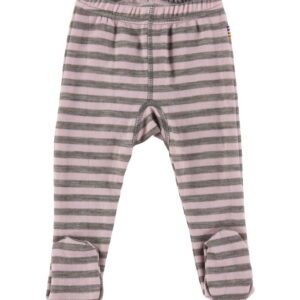 Joha Leggings - Uld - Rosa/Grå
