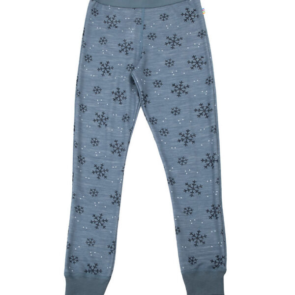 Joha Leggings - Uld/Bambus - Blå Joha Leggings - Uld/Bambus - Blå