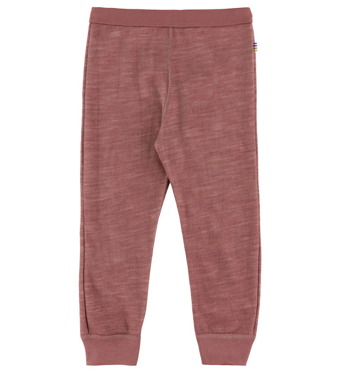 Joha Leggings - Uld/Bambus - Mørk Rose Joha Leggings - Uld/Bambus - Mørk Rose