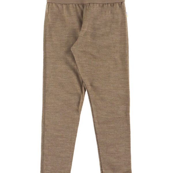 Joha Leggings - Uld/Silke - Beige Melange