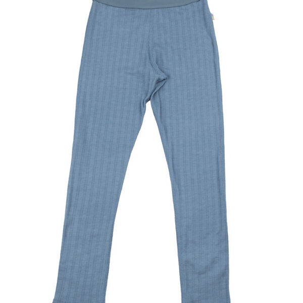 Joha Leggings - Uld/Silke - Blå