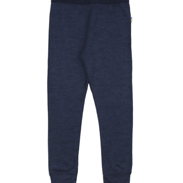 Joha Leggings - Uld/Silke - Navy