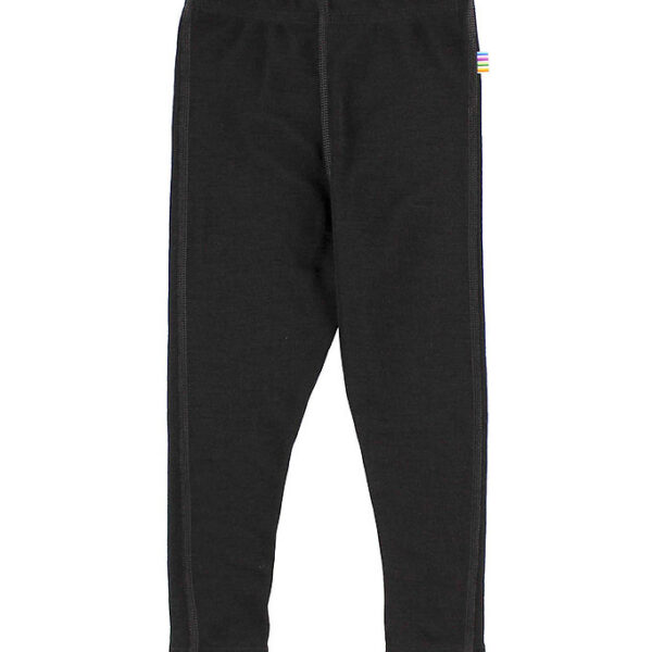 Joha Leggings - Uld/Silke - Sort