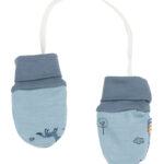 Joha Luffer - Uld/Bomuld - 2-Lags - Blå