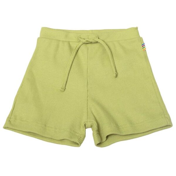 Joha Shorts - Rib - Støvet Grøn Joha Shorts - Rib - Støvet Grøn
