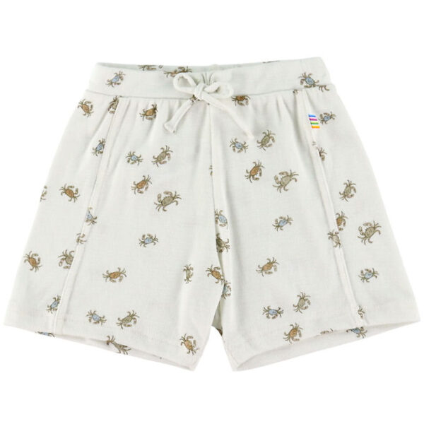 Joha Shorts - Uld/Silke - Off White m. Krabber