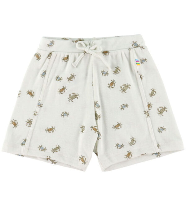 Joha Shorts - Uld/Silke - Off White m. Krabber
