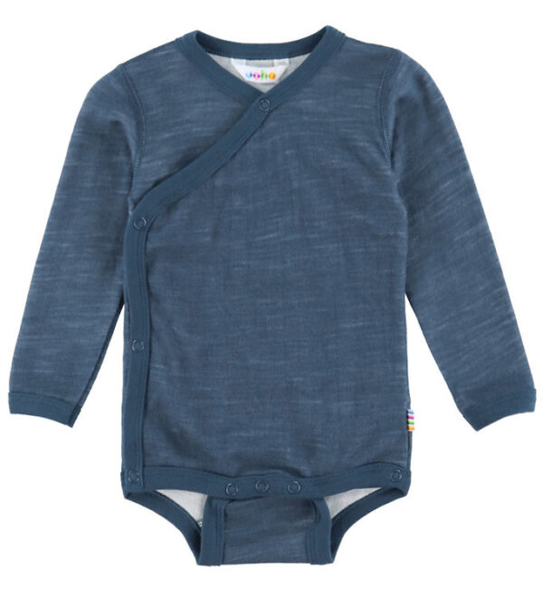 Joha Slå-Om Body l/æ - Uld/Bambus - Dark Denim