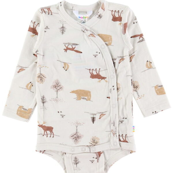 Joha Slå-om Body l/æ - Uld - Lys Beige