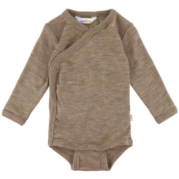 Joha Slå-om Body l/æ - Uld/Silke - Beige Melange