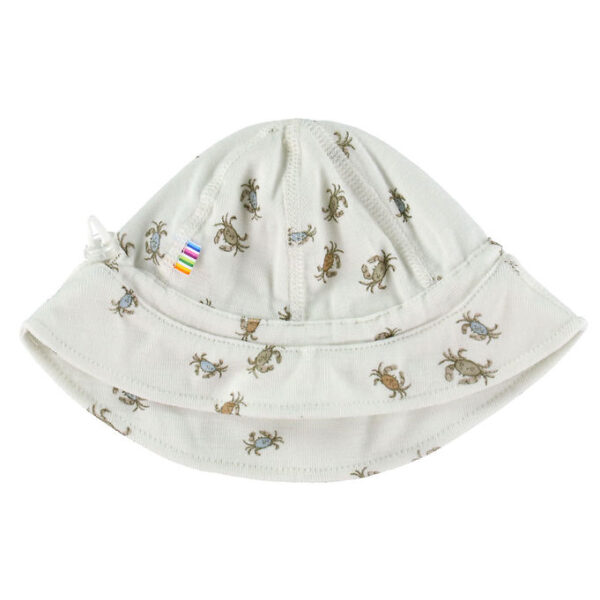 Joha Solhat - Uld/Silke - Off White m. Krabber